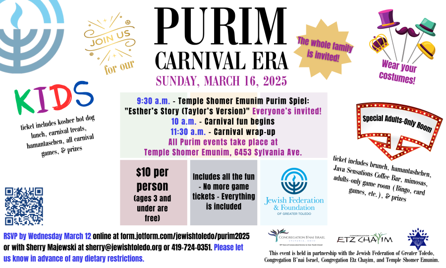 Purim Carnival Bnai Bulletin